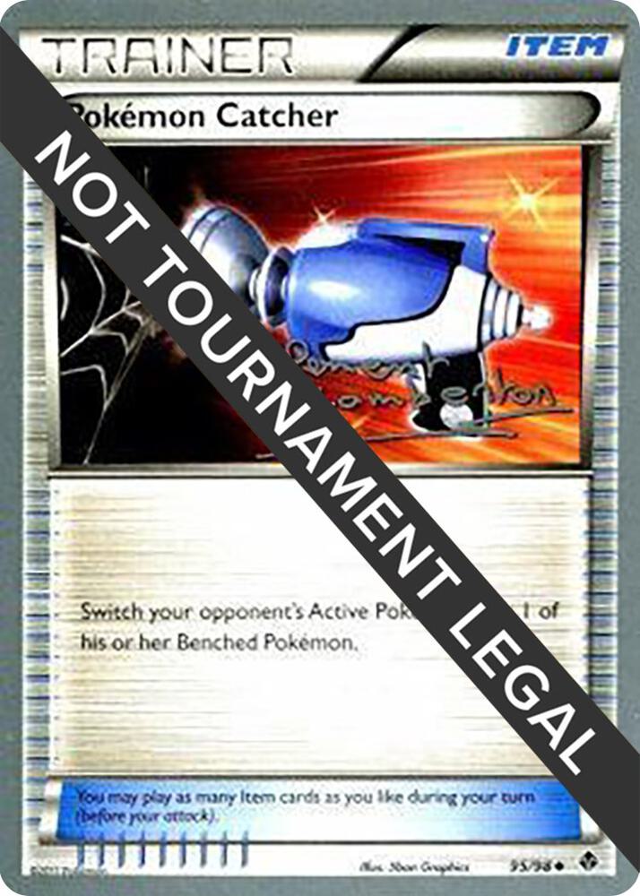 Pokemon Catcher 2013 Clement Lamberton 95/98 (World Championship Decks)  | Good Games Adelaide SA