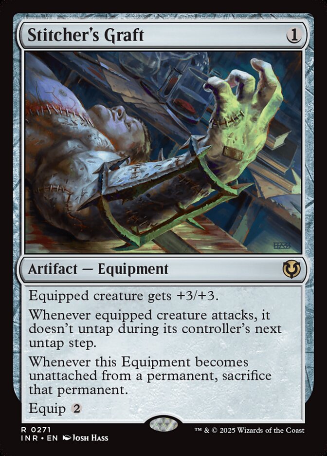Stitcher's Graft 271 (Innistrad Remastered)  - Foil | Good Games Adelaide SA