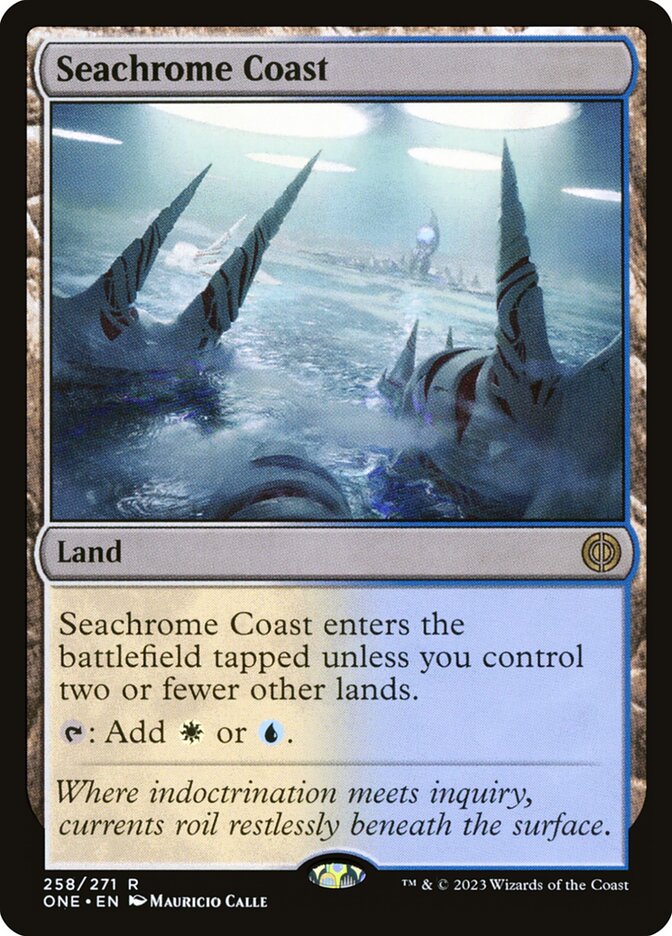 Seachrome Coast 258 (Phyrexia: All Will Be One)  | Good Games Adelaide SA