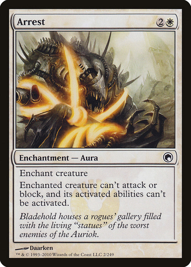Arrest [Scars of Mirrodin] | Good Games Adelaide SA