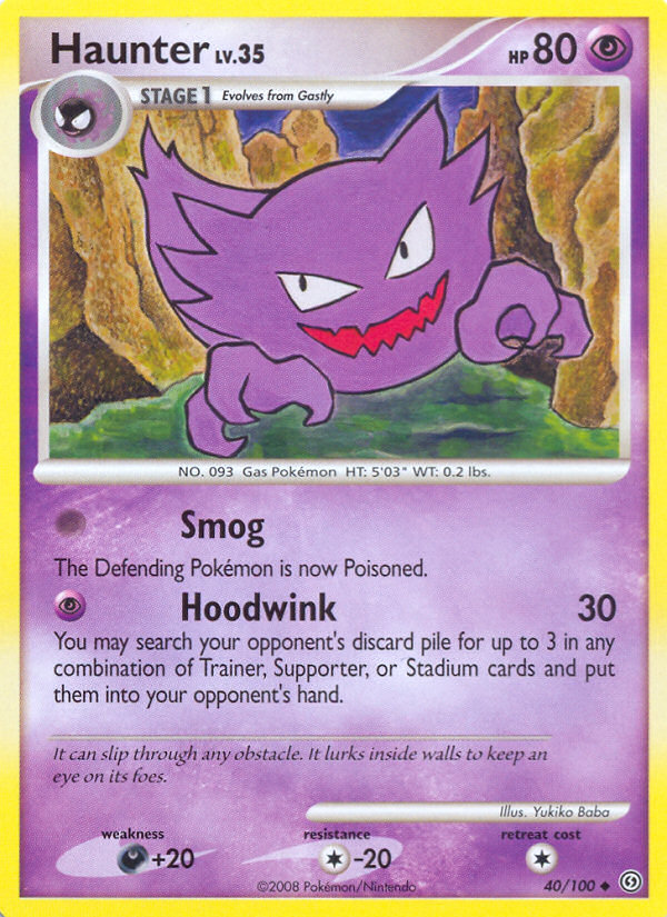 Haunter (40/100) [Diamond & Pearl: Stormfront] | Good Games Adelaide SA