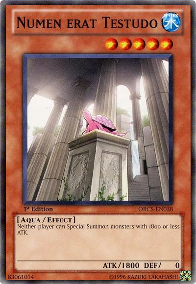 Numen erat Testudo [ORCS-EN038] Common | Good Games Adelaide SA