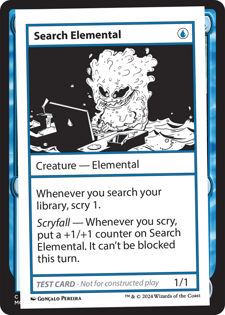 Search Elemental [Mystery Booster 2 Playtest Cards] | Good Games Adelaide SA