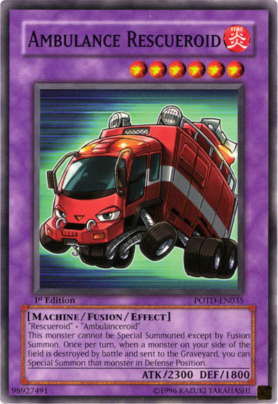 Ambulance Rescueroid [POTD-EN035] Common | Good Games Adelaide SA