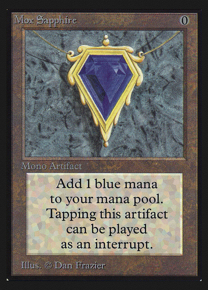 Mox Sapphire (IE) [Intl. Collectors’ Edition] | Good Games Adelaide SA