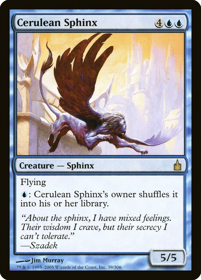 Cerulean Sphinx [Ravnica: City of Guilds] | Good Games Adelaide SA
