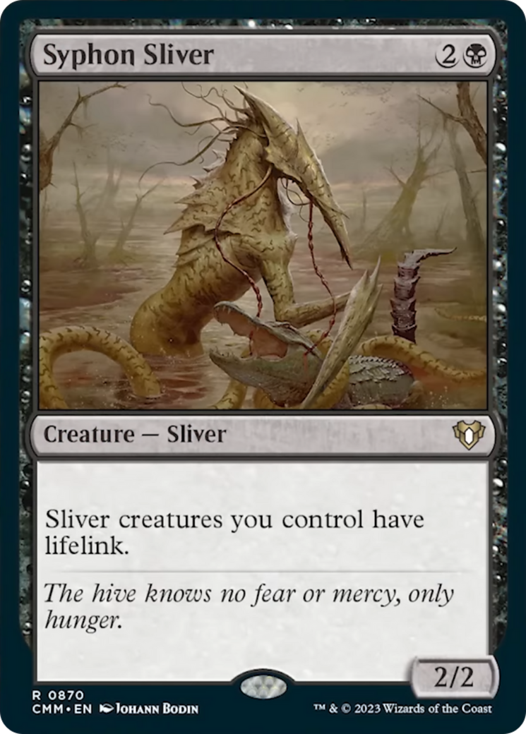 Syphon Sliver [Commander Masters] | Good Games Adelaide SA
