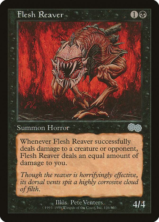 Flesh Reaver 136 (Urza's Saga)  | Good Games Adelaide SA