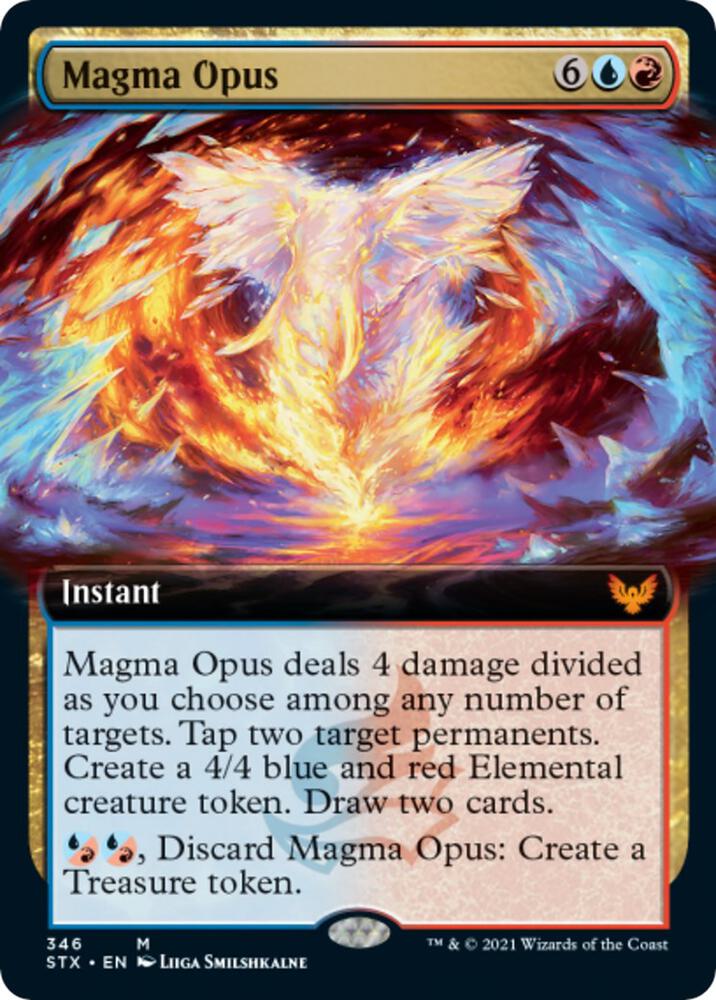 Magma Opus Extended Art 346 (Strixhaven: School of Mages)  | Good Games Adelaide SA