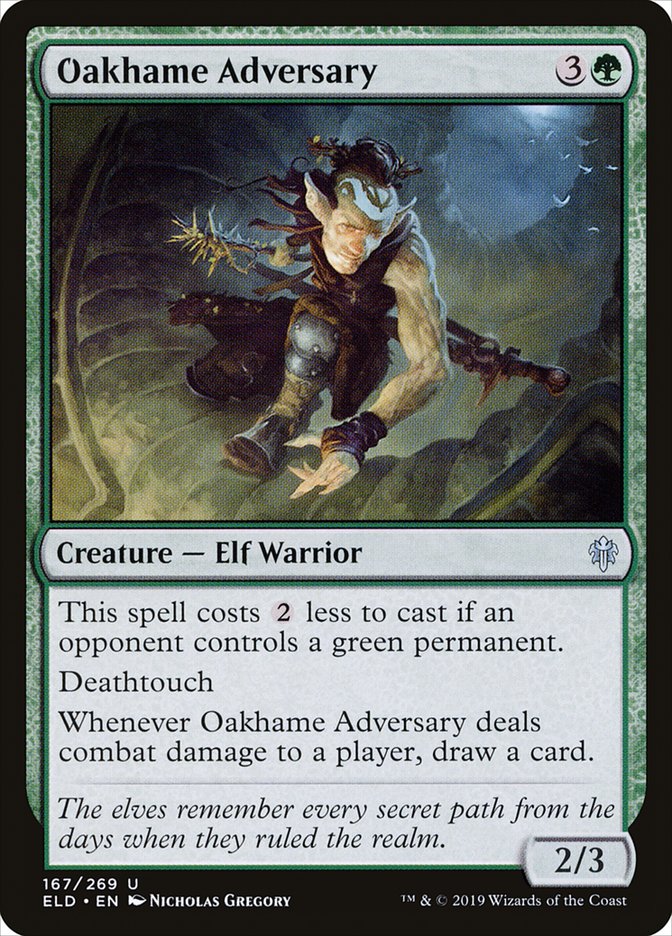 Oakhame Adversary 167 (Throne of Eldraine)  | Good Games Adelaide SA