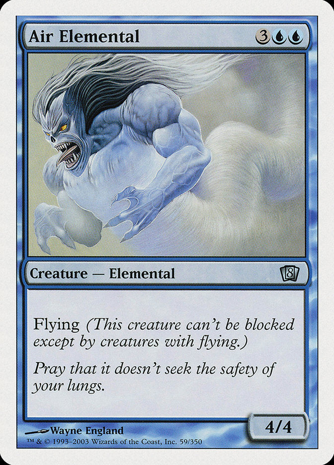 Air Elemental [Eighth Edition] | Good Games Adelaide SA