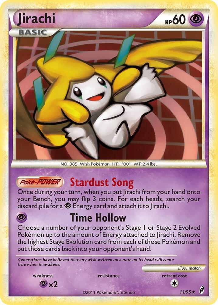 Jirachi 11/95 (Call of Legends)  - Holofoil | Good Games Adelaide SA