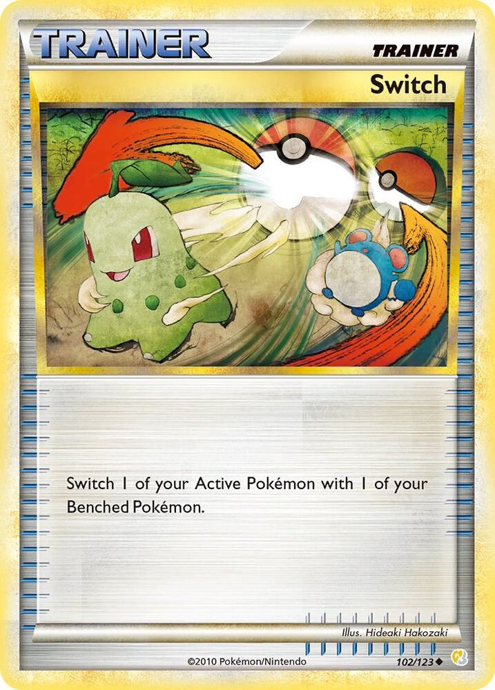 Switch 102/123 (HeartGold SoulSilver)  - Reverse Holofoil | Good Games Adelaide SA