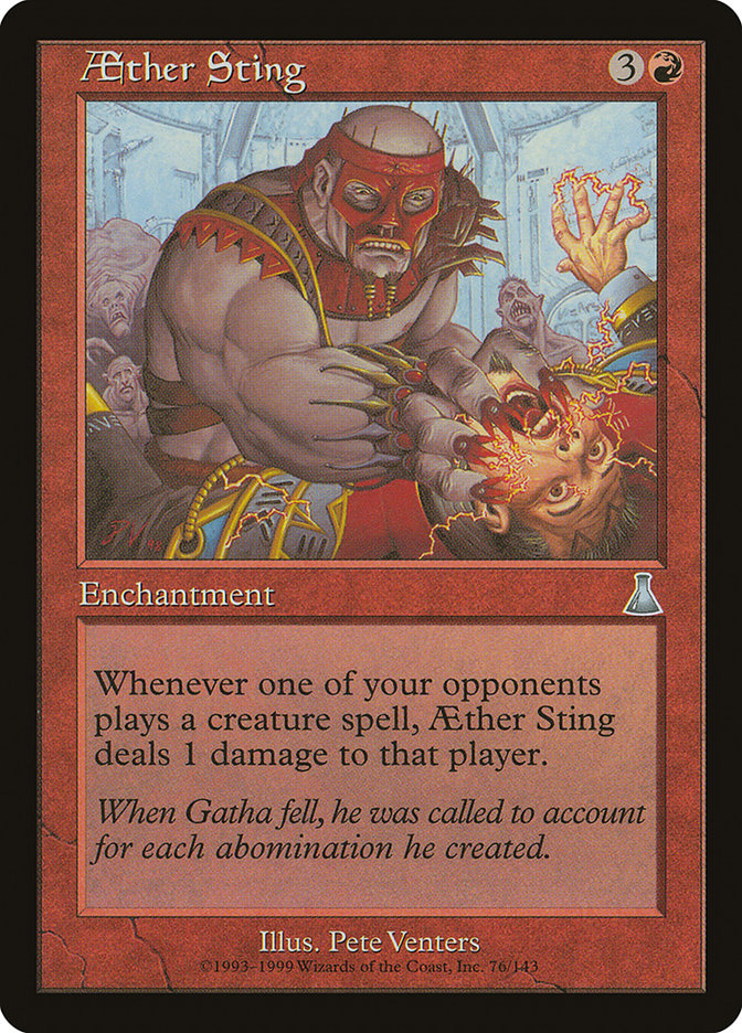 Aether Sting [Urza's Destiny] | Good Games Adelaide SA