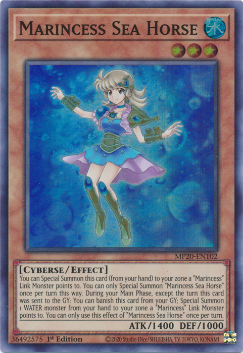 Marincess Sea Horse [MP20-EN102] Super Rare | Good Games Adelaide SA