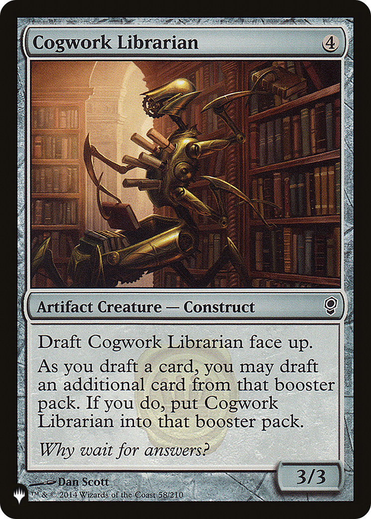Cogwork Librarian [The List Reprints] | Good Games Adelaide SA