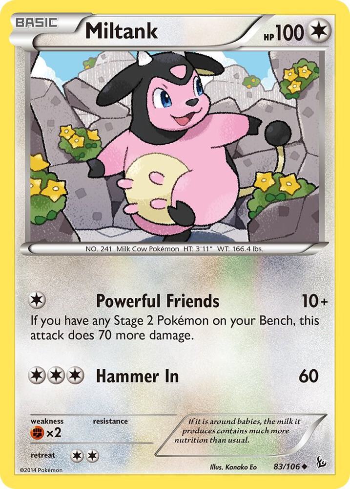 Miltank 83/106 (XY - Flashfire)  | Good Games Adelaide SA