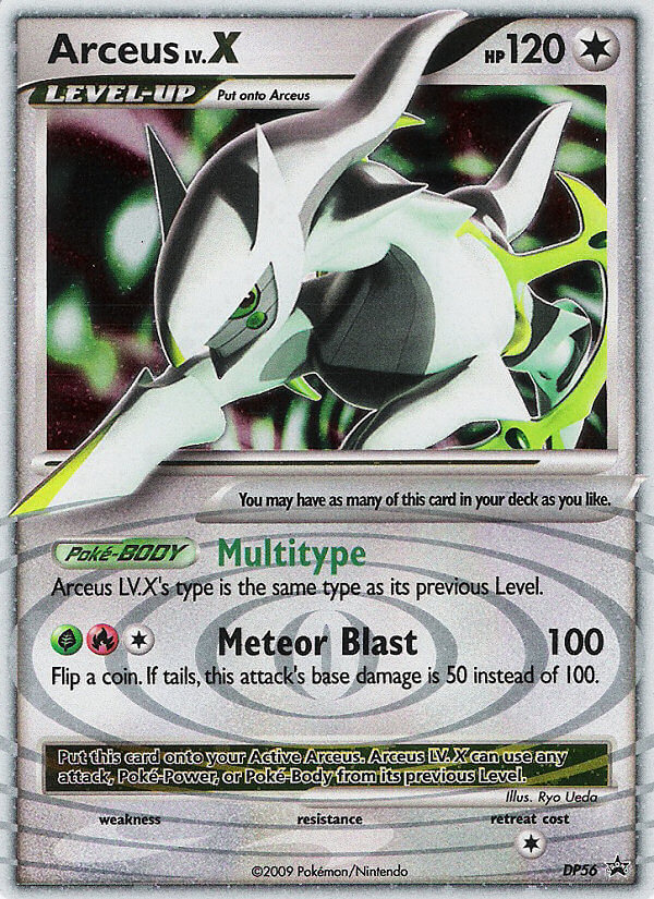 Arceus LV.X (DP56) [Diamond & Pearl: Black Star Promos] | Good Games Adelaide SA
