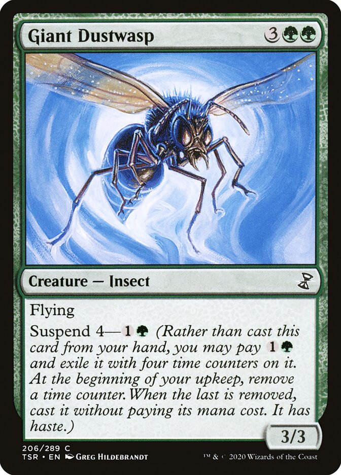 Giant Dustwasp 206 (Time Spiral: Remastered)  - Foil | Good Games Adelaide SA