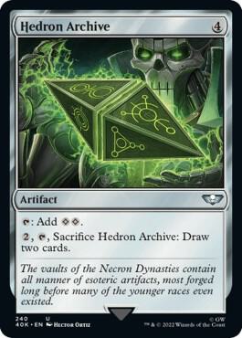 Hedron Archive 240 (Universes Beyond: Warhammer 40,000)  | Good Games Adelaide SA