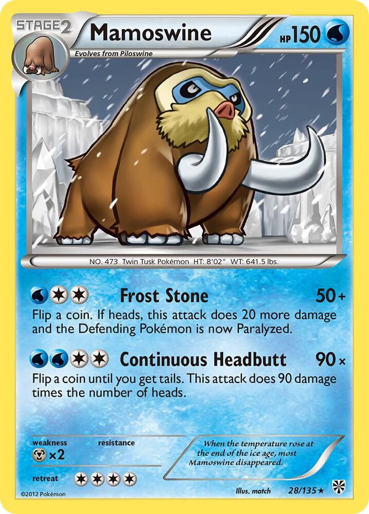 Mamoswine 28/135 (Plasma Storm)  | Good Games Adelaide SA