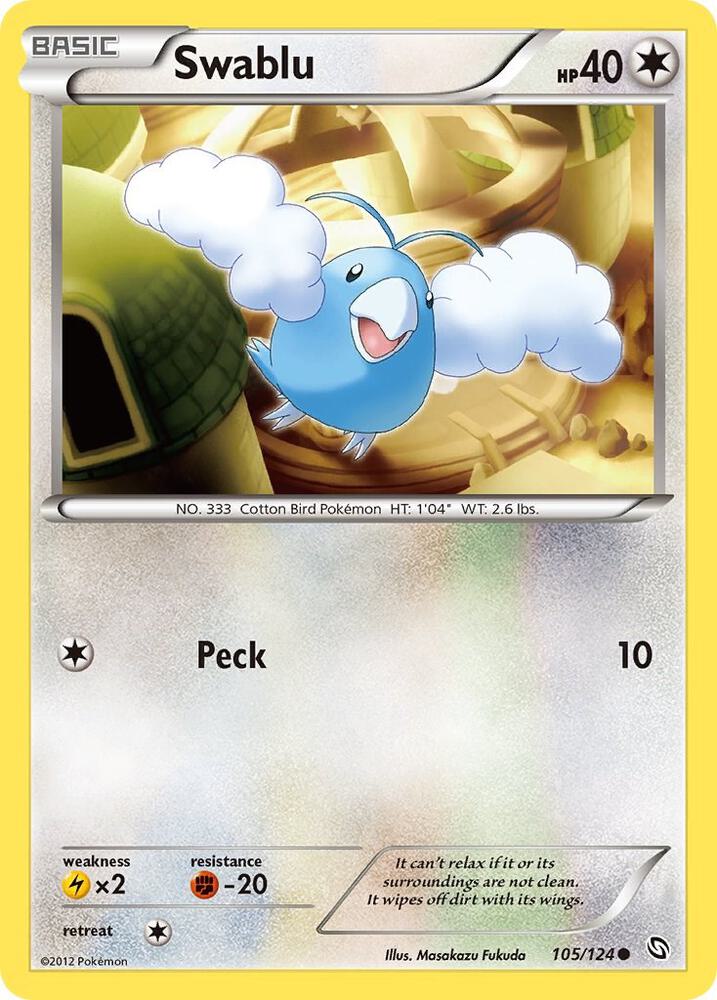 Swablu 105/124 (Dragons Exalted)  | Good Games Adelaide SA