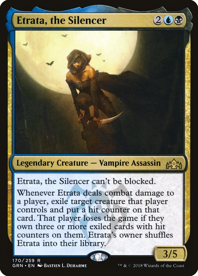 Etrata, the Silencer 170 (Guilds of Ravnica)  - Foil | Good Games Adelaide SA