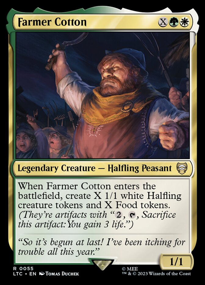 Farmer Cotton 55 (Commander: The Lord of the Rings: Tales of Middle-earth)  | Good Games Adelaide SA