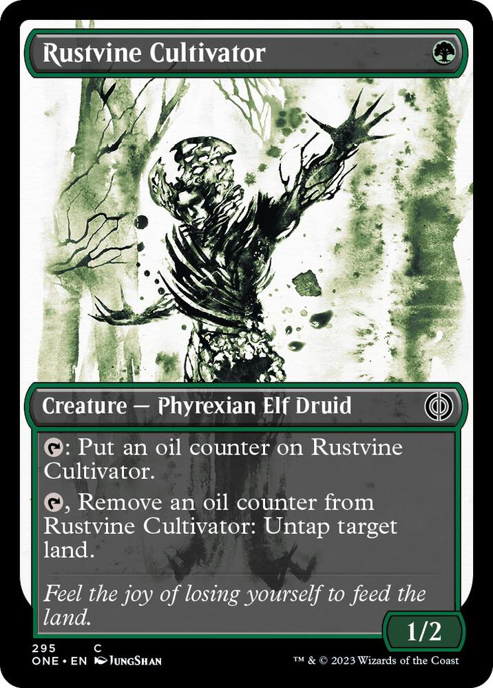 Rustvine Cultivator 295 (Phyrexia: All Will Be One)  - Showcase | Good Games Adelaide SA