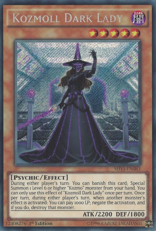 Kozmoll Dark Lady [SHVI-EN083] Secret Rare | Good Games Adelaide SA