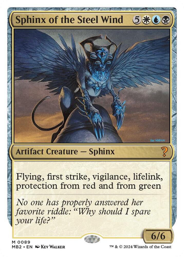 Sphinx of the Steel Wind 89 (Mystery Booster 2)  | Good Games Adelaide SA
