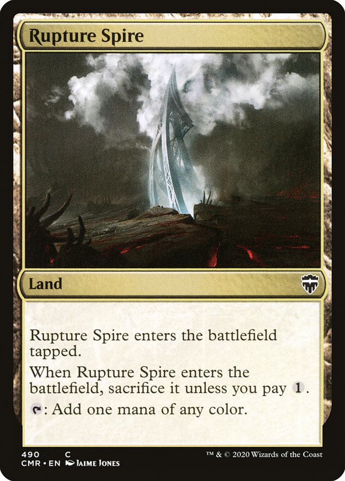 Rupture Spire (490) [Commander Legends] | Good Games Adelaide SA