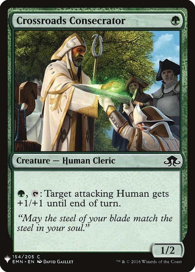 Crossroads Consecrator 154 (The List Reprints)  | Good Games Adelaide SA