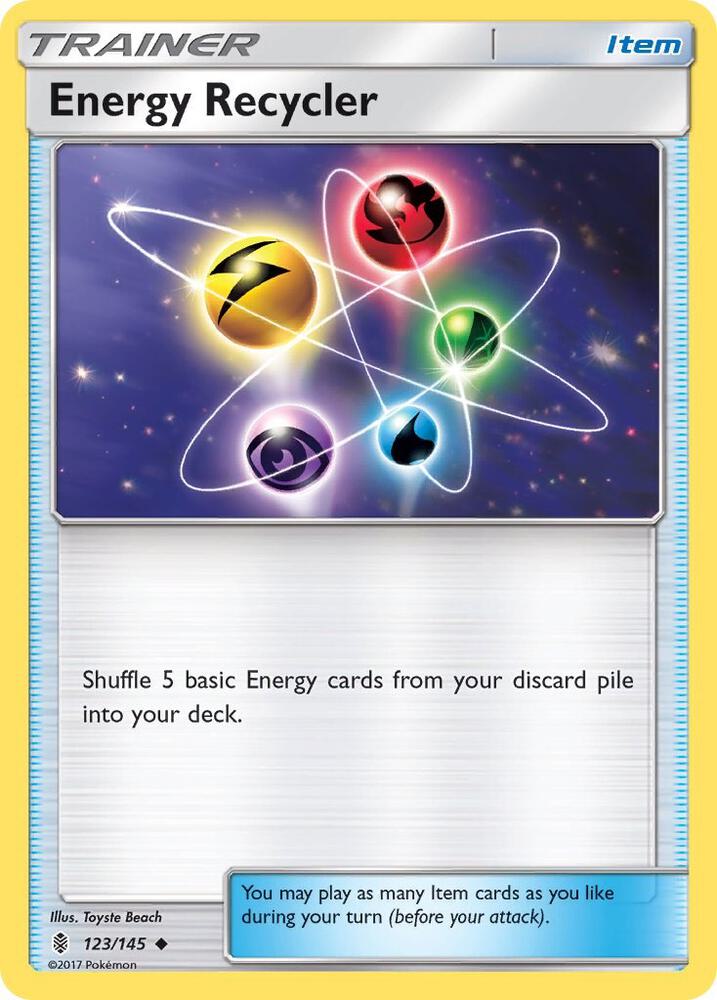 Energy Recycler 123/145 (SM - Guardians Rising)  | Good Games Adelaide SA