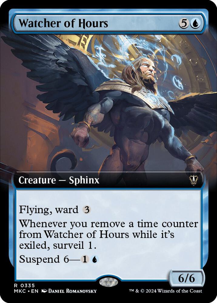 Watcher of Hours 335 (Commander: Murders at Karlov Manor)  | Good Games Adelaide SA