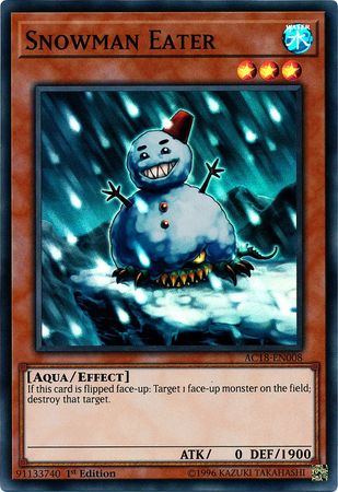 Snowman Eater [AC18-EN008] Super Rare | Good Games Adelaide SA