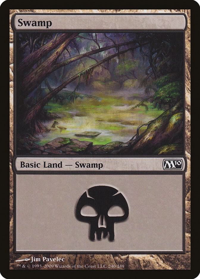 Swamp 240/249 (Magic 2010 (M10))  | Good Games Adelaide SA