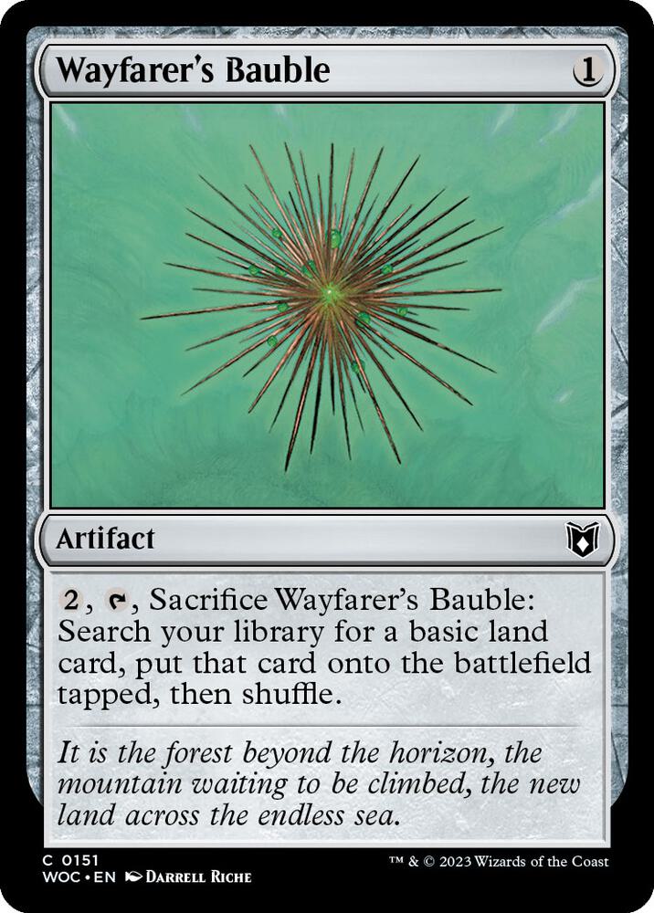 Wayfarer's Bauble 151 (Commander: Wilds of Eldraine)  | Good Games Adelaide SA