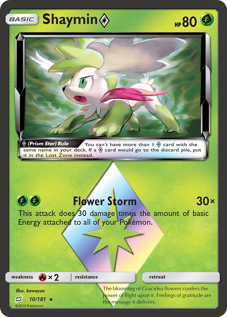 Shaymin (10/181) (Prism Star) [Sun & Moon: Team Up] | Good Games Adelaide SA