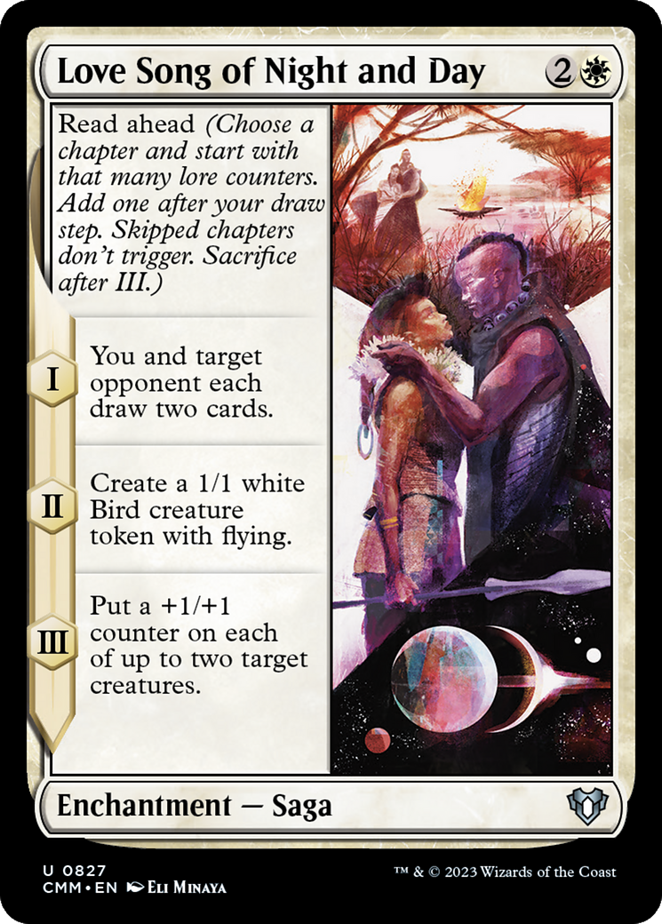 Love Song of Night and Day [Commander Masters] | Good Games Adelaide SA