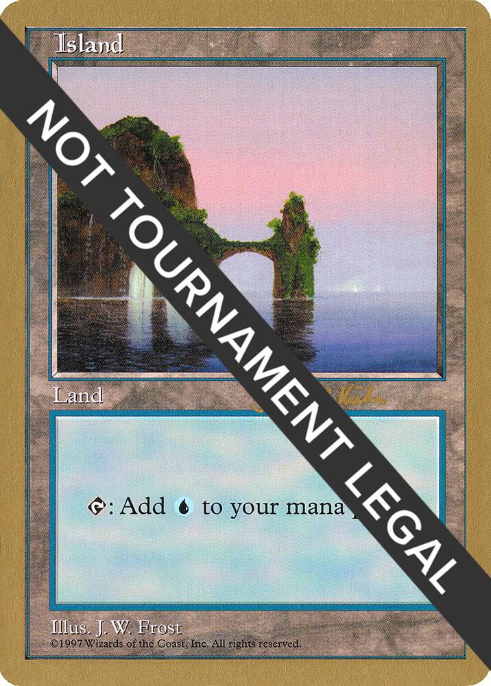 Island 425 1997 Janosch Kuhn 5ED  (World Championship Decks)  | Good Games Adelaide SA