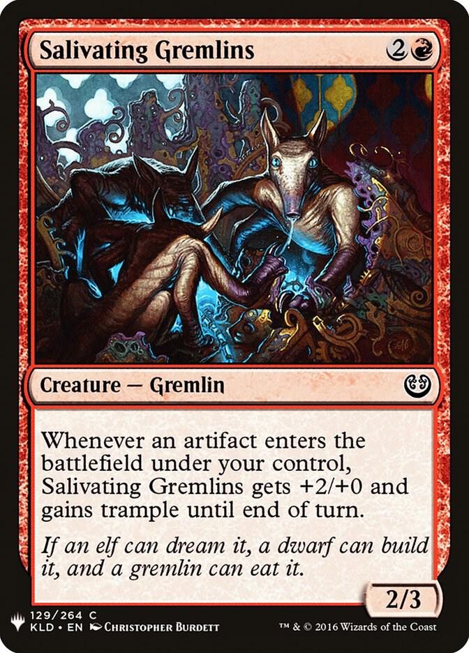 Salivating Gremlins 129 (The List Reprints)  | Good Games Adelaide SA