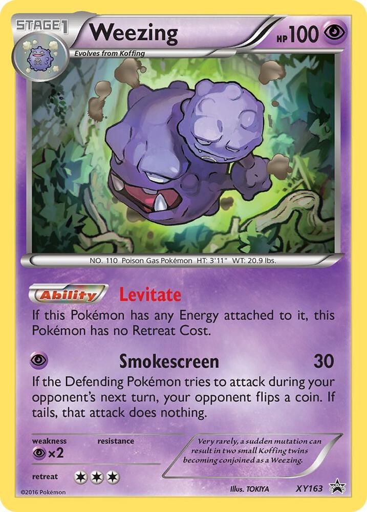 Weezing XY163 (XY Promos)  - Holofoil | Good Games Adelaide SA
