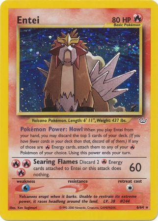 Entei (6/64) [Neo Revelation Unlimited] | Good Games Adelaide SA