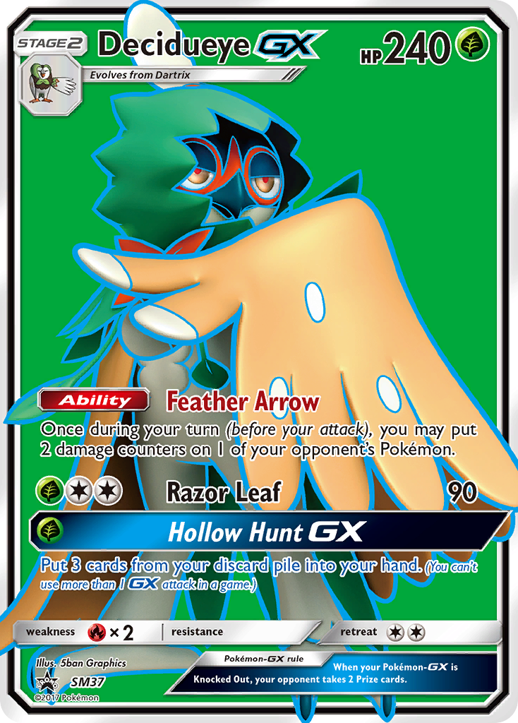 Decidueye GX (SM37) [Sun & Moon: Black Star Promos] | Good Games Adelaide SA