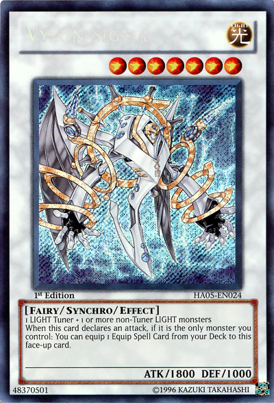 Vylon Sigma [HA05-EN024] Secret Rare | Good Games Adelaide SA