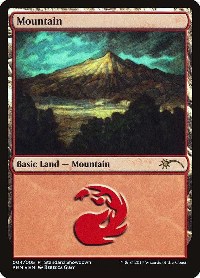 Mountain 4 (Standard Showdown Promos)  - Foil | Good Games Adelaide SA