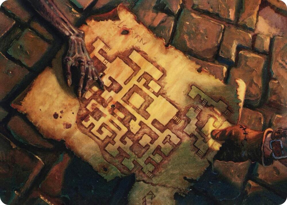 Dungeon Map Art Card 57 (Art Series: Adventures in the Forgotten Realms)  | Good Games Adelaide SA
