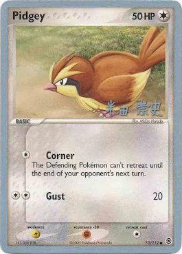 Pidgey (73/112) (Dark Tyranitar Deck - Takashi Yoneda) [World Championships 2005] | Good Games Adelaide SA
