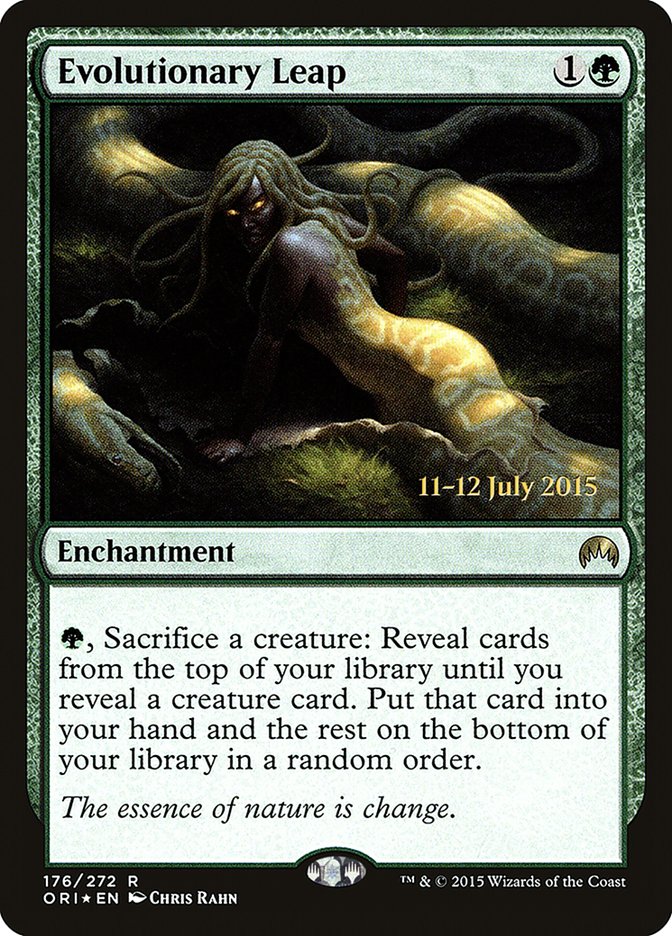Evolutionary Leap [Magic Origins Promos] | Good Games Adelaide SA